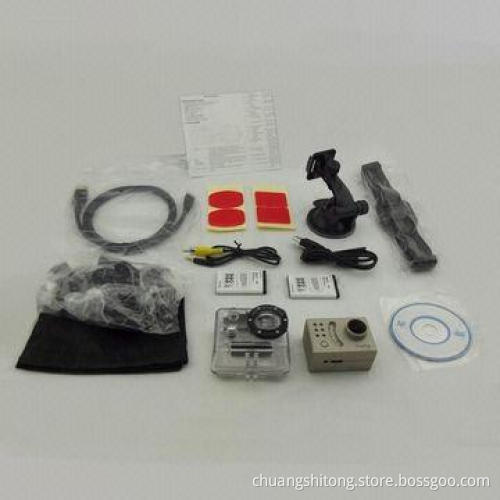 Mini Helmet Action Video Camera DV Sports, Full HD 1080p, 30pfs with 170 Degrees